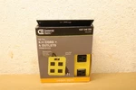 Commercial Electric Ft. 4-OUTLET Metal Power Block. Fixed Price $17.99.