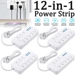 Power Strip Surge Protector 8 Ac Outlets 3 Usb Ports Type W/ 4FT Cable. Fixed Price $65.95.