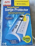 Apc Surgearrest Power Strip Protector Outlets 6FT PER7 Nip. Fixed Price $16.87.