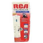 Rca SCTV160 Surge Protector Power Strip 8 Outlet 940 Joule Cable Satellite. Fixed Price $14.44.
