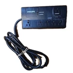 Philips Surge Protector Power Strip 6 Ft Cord Master Control Outlet Tested. Fixed Price $9.98.