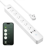 Power Strip 15A, 2.4G Wifi Plugs That Standard Size, White. Fixed Price $60.03.