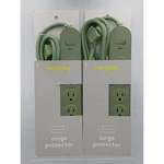 Heyday Outlet Surge Protector 6FT Cord Sage Green 2 Pack 500 Joules 1875W New. Fixed Price $22.74.