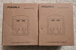 New Nib Powrui AHR-313 Usb Wall Plug Outlets & Charging 2.4A White. Fixed Price $15.00.