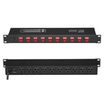 Vevor 19" 1U Pdu 10 Outlets Rack Mount Power Strip Surge Overload Protection. Fixed Price $44.90.