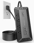 16 In Surge Protector Power Strip With 4 Usb (2 C) And 12 Ac Outlets Ex.... Fixed Price $38.52.
