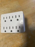 Litesun 6-OUTLET Tap LA-19 Adapter W/ground 15A-125V. Fixed Price $12.99.