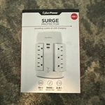 Cyberpower P6WSUC Surge Protector 1500J 125V 60HZ 8 Outlets Brand New In Box. Fixed Price $15.99.