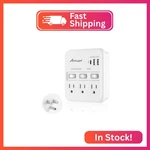 Alitayee Wall Outlet Extender Surge Protector, Usb Power Strips With Individual. Fixed Price $23.78.