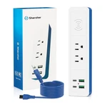 7-IN-1 Wireless Fast Charge 10FT Power Strip W/ C, 2 Usb-c Port, Ac Outlet. Fixed Price $19.95.