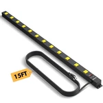 Zesen 12 Outlet Heavy Duty Workshop Metal Power Strip Surge Protector With 15FT. Fixed Price $58.71.