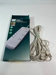 Philips 8-OUTLET Surge Protector Power Strip, 8FT Braided Cord Nob. Fixed Price $19.99.