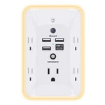 Extender With Night Light, Hanycony Multi Plug Outlet, Usb Wall Charger. Fixed Price $21.32.
