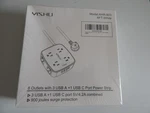 New Sealed Package Yishu 8 Outlets With 3 Usb + 1 Power Strip. Fixed Price $8.99.