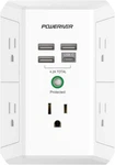 Powrui 6 Charger Usb Wall Surge Protector. Fixed Price $16.90.