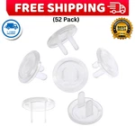 Outlet Plug COVERS(52 Pack) Clear Child Proof Electrical Protector Safety Caps. Fixed Price $9.99.