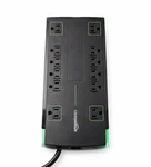 Amazonbasics 12 Outlet Surge Protector 15A 1800W Ul Black. Fixed Price $17.94.