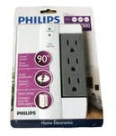 Philips Swiveling Surge Protector For 6. Fixed Price $21.99.