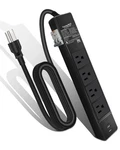Connecrcd Gfci Power Strip With 4 Outlets & Ports (2 Usb-c), 6FT Heavy .... Fixed Price $54.24.