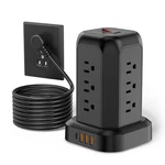 Fuaufas Tower Power Strip Surge Protector Usb Ports, Multiple Outlets D.... Fixed Price $23.60.