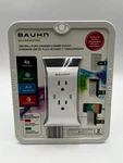 Bauhn Wall Plate Charger & Power Outlet 2 Usb Port Rapid Charging Sealed New. Fixed Price $14.99.