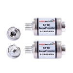 Groword Coaxial Surge Lightning Protector For Tv Antenna SP-10 2 Pcs. Fixed Price $14.76.