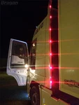 Perimeter Kit + Leds For Volvo Fh Series Globetrotter Stainless Vertical Strips. Fixed Price $904.10.