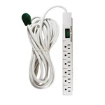 6 Outlet Surge Protector Power Strip 15 Ft Heavy Duty Extension Cord. Fixed Price $21.38.