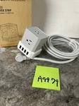 Tech Impressions Power Strip Cube 5 Ac Outlet & 4 Usb Surge Protector Grey White. Fixed Price $19.76.