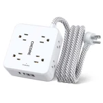 Surge Protector Power Strip - 6FT Braided Extension Cord With 8 Outlets .... Fixed Price $23.39.
