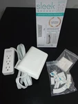 Sleek Socket & Plug Concealer Extension Kit 8 Ft Cord 3-OUTLET Strip. Fixed Price $11.23.