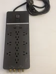 Rocketfish Energy Saving 12 Outlet, Usb Surge, 4 Coax Protector. Fixed Price $22.99.