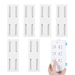 6 Pcs Self Adhesive Power Strip Holder Mount Sliding Desig.... Fixed Price $11.39.