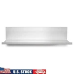No Stud Floating Shelf 12 Inch Wall Mount Holds 20LBS Easy Install Home Decor Us. Fixed Price $48.99.