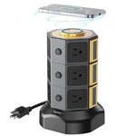 Torre De Regleta Electrica, Estacion Carga Protector Contra New. Fixed Price $71.63.