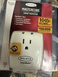 New! Belkin F9H120CW Surge Protector Mastercube. Fixed Price $10.95.