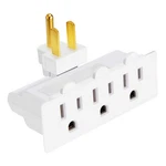 Outlet Wall Adapter, Vseer Etl Listed 3-PRONG Grounded 180 Pack, White. Fixed Price $10.99.