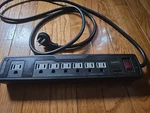 Staples Prime Heavy Duty 7 Outlet Power Strip Surge Protector Grounded 16948 E2. Fixed Price $25.00.