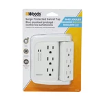6-OUTLET Surge Tap With Phone Cradle. Fixed Price $15.38.