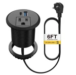 Inch Desk Power Grommet Usb Pd 20W, Recessed Strip Socket With Ac Plug. Fixed Price $31.50.