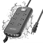 Eshldty Usb Power Strip, Ft, Black With Total Outlets B3-1-6FT-WHT 8.6. Fixed Price $29.95.