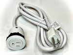 Byrne Power Outlet Hole Mount Strip 72" Cord Part #BE03825-AV-72. Fixed Price $20.99.