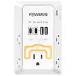 Multi Plug Wall Outlet With Usb PORTS(2C2A), Snug Night Ligh.... Fixed Price $17.35.