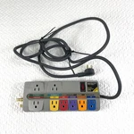 Monster Power Home Theatre Center HT700 8 Outlet Surge Protect Euc. Fixed Price $18.88.