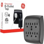 Ge 6-OUTLET Extender Wall Tap, Grounded Adapter, Charging Station, 3-PRONG, Secu. Fixed Price $12.52.