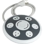 (4)-DO Best 4-OUTLET/4-USB 1800J White & Gray Surge Protector W/3 Ft Cord. Fixed Price $145.89.