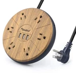 Power Strip Surge Protector 6 Ac Outlets With 3 Usb Ports Charging Station Lo.... Fixed Price $41.03.