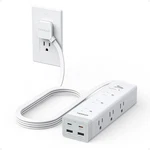Tessan Surge Protector Power Strip Pd 20W, Ultra Thin Flat Plug 6 Ft Extension. Fixed Price $31.91.