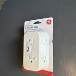 Ge Grounded Adapter Spaced Six 6 Outlet Tap Converter Wall Electrical Socket New. Fixed Price $8.00.