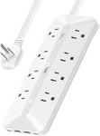 Anker Power Strip With 900J Surge Protector, Flat Plug Extension Cord Multi. Fixed Price $52.99.
